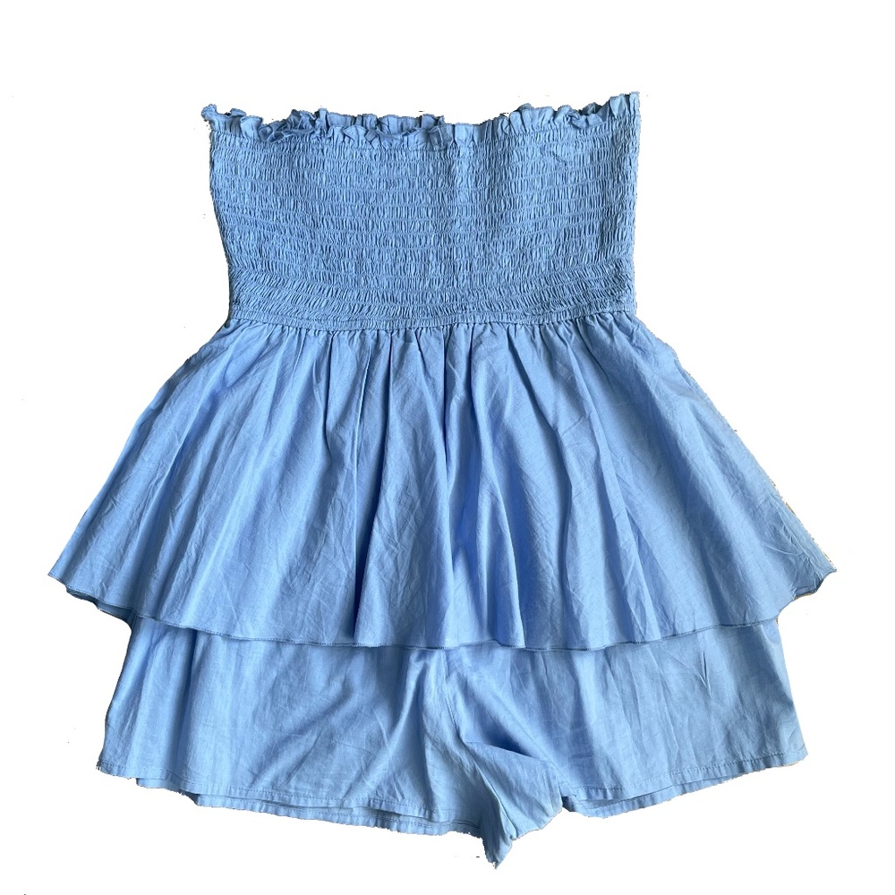 ASOS Strapless Skort Romper